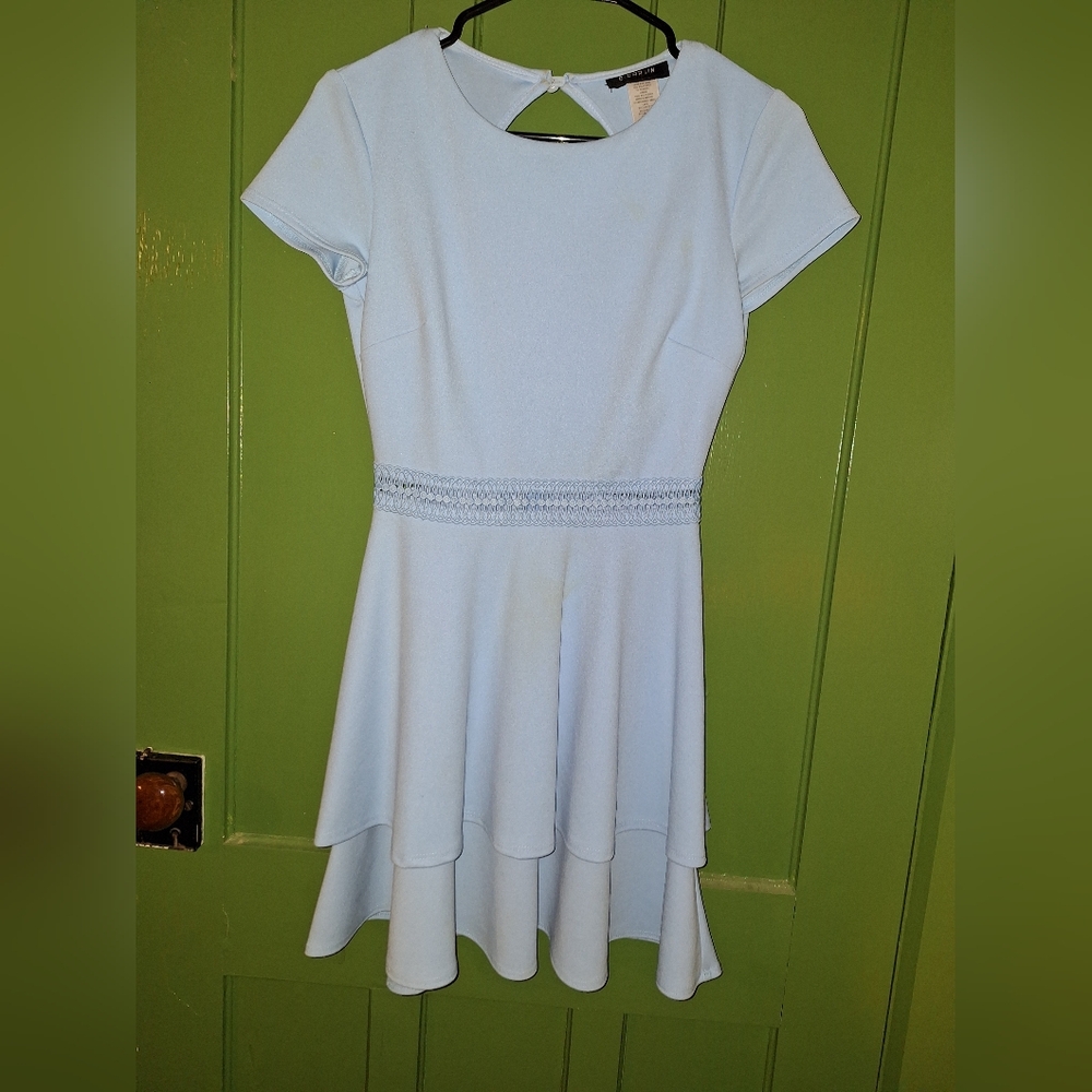 B Darlin Sky Blue Dress
